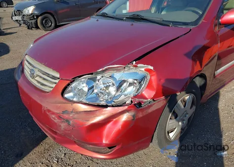 2007 Toyota Corolla Le z USA, uszkodzony, nr VIN 2T1BR32E97C807626